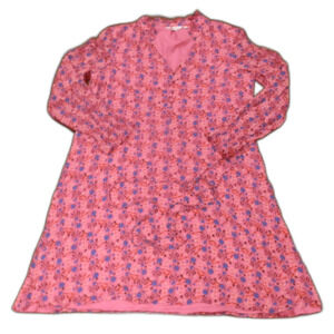 Boden Pink Dress Flower Pattern Women's Size 12R